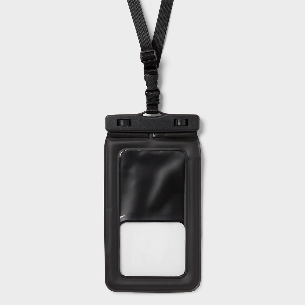 Heyday Waterproof Phone Pouch Case Fits 6.7in Touch Screen Black NEW open box